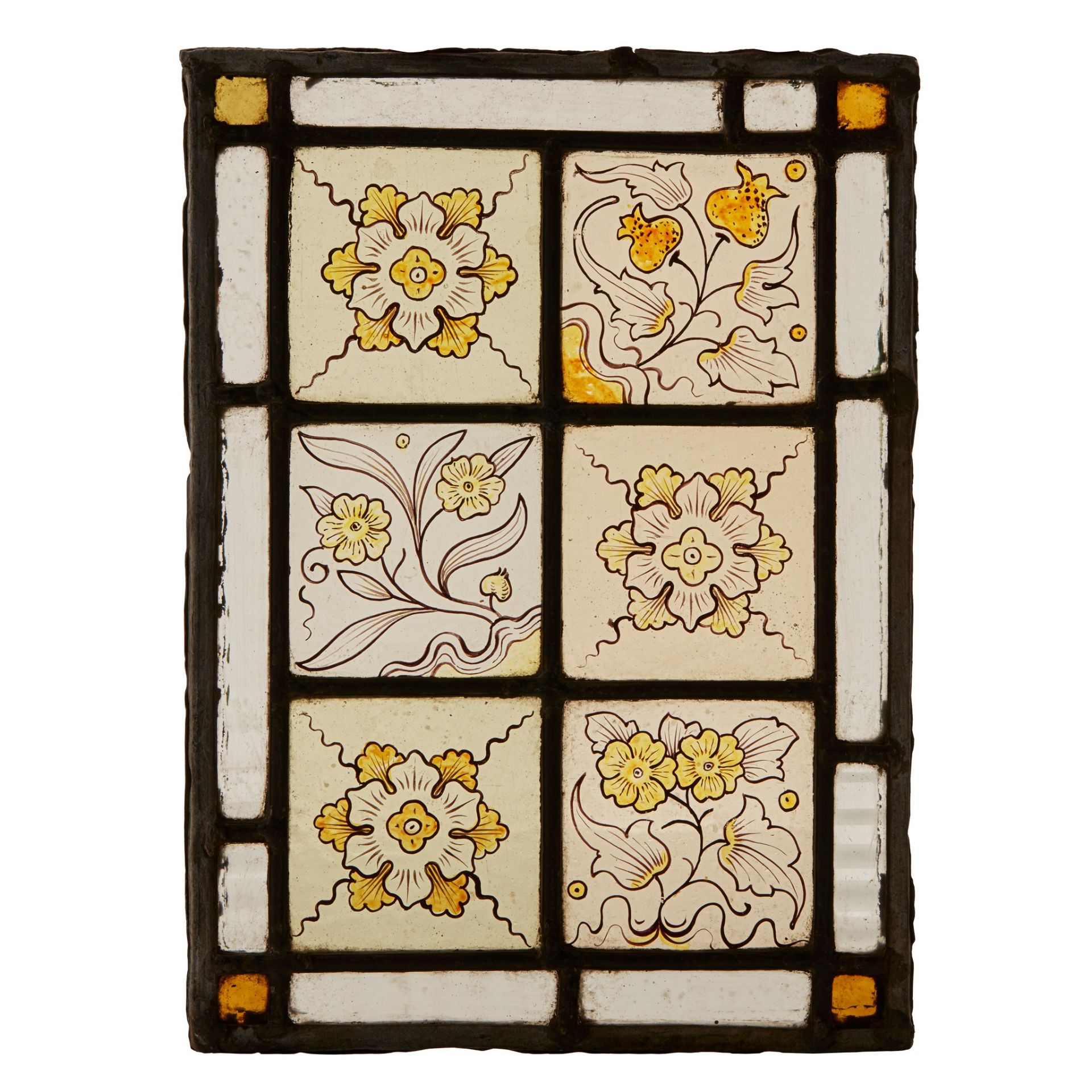 ENGLISH SCHOOL GROUP OF FOUR ARTS & CRAFTS QUARRY PANELS, CIRCA 1880 - Bild 3 aus 5