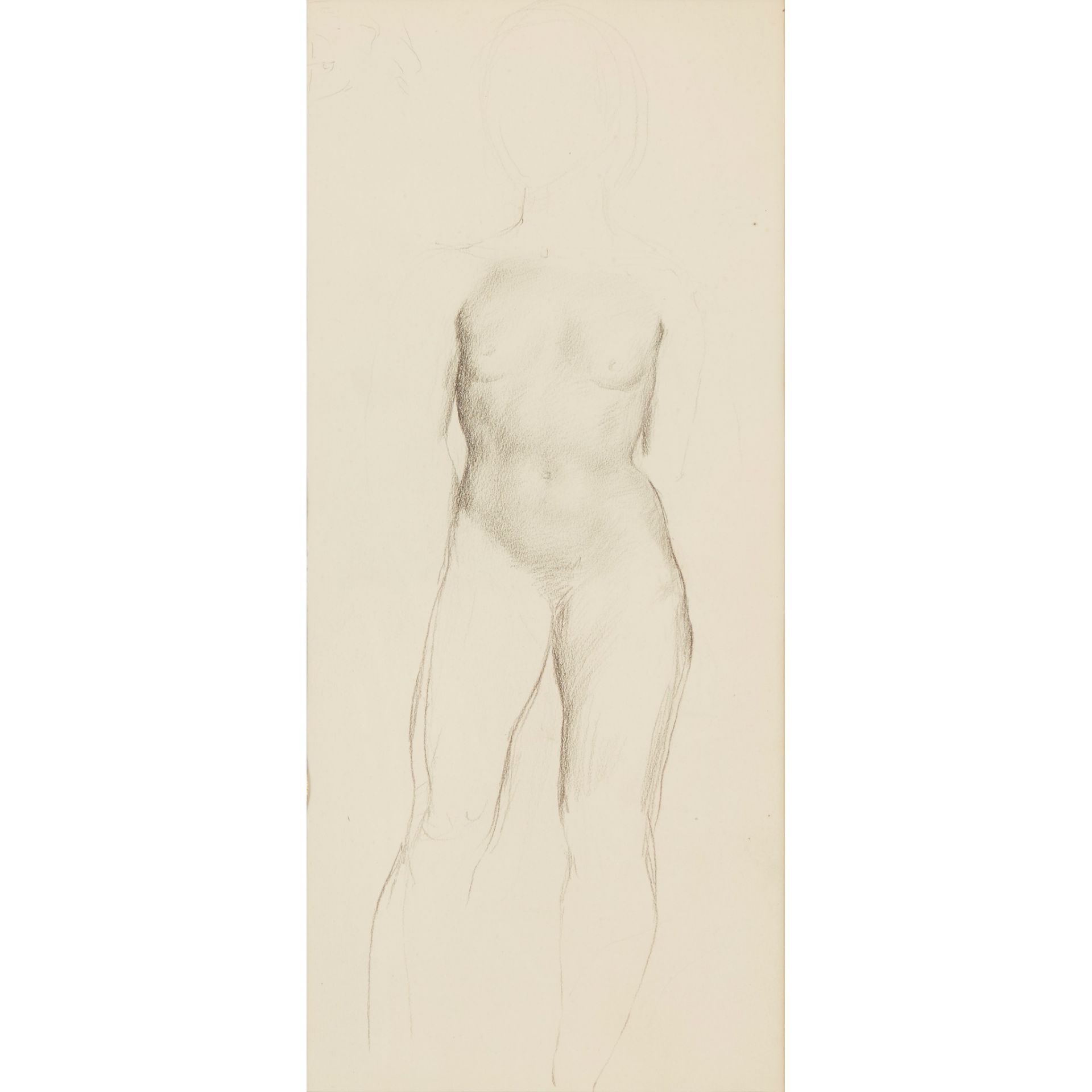 § VICTOR HUME MOODY (1896–1990) THREE NUDE STUDIES - Image 7 of 10