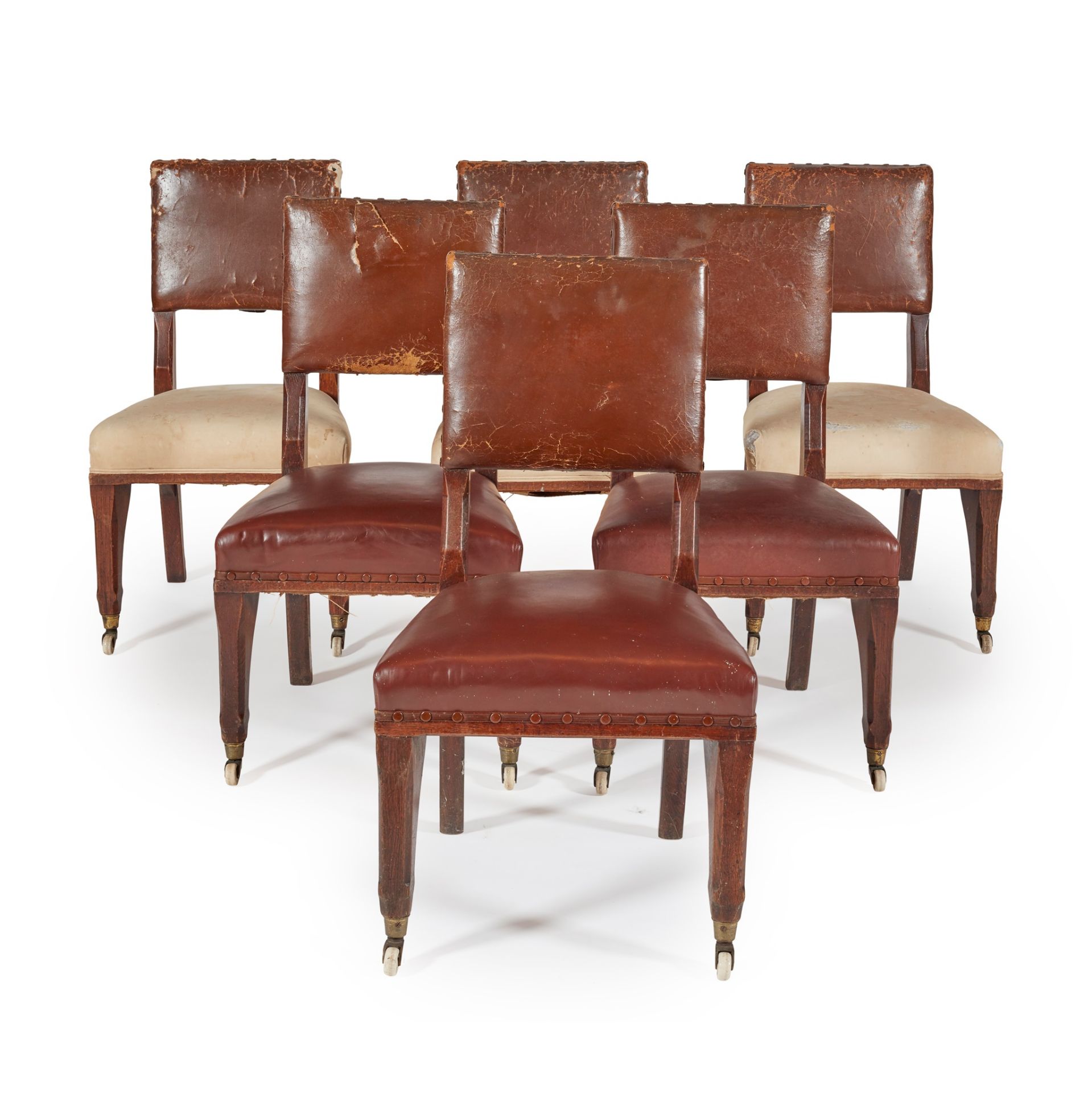 WILLIAM WHITE (1825–1900) SET OF EIGHT GOTHIC REVIVAL DINING CHAIRS, CIRCA 1860