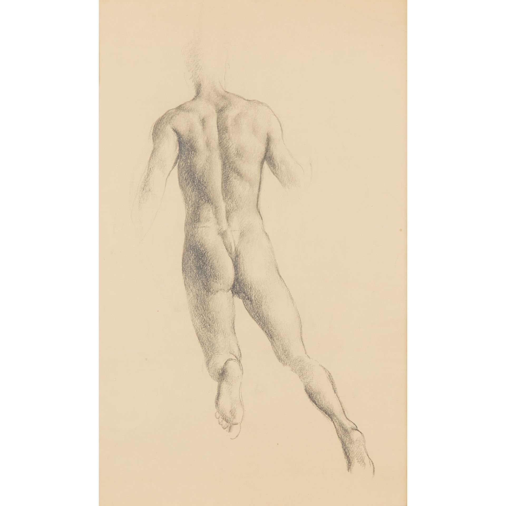 § VICTOR HUME MOODY (1896–1990) THREE NUDE STUDIES - Image 4 of 10