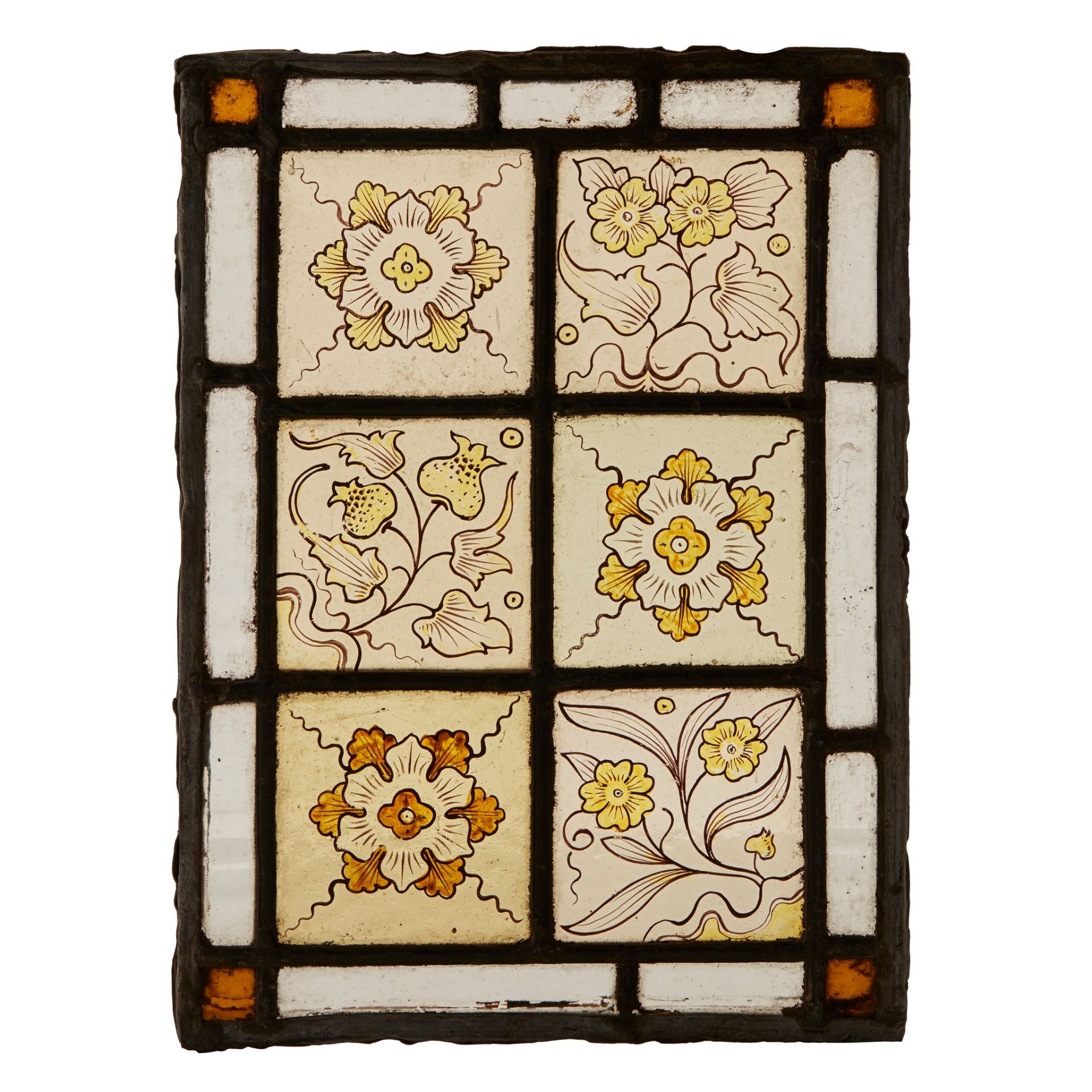 ENGLISH SCHOOL GROUP OF FOUR ARTS & CRAFTS QUARRY PANELS, CIRCA 1880 - Bild 2 aus 5