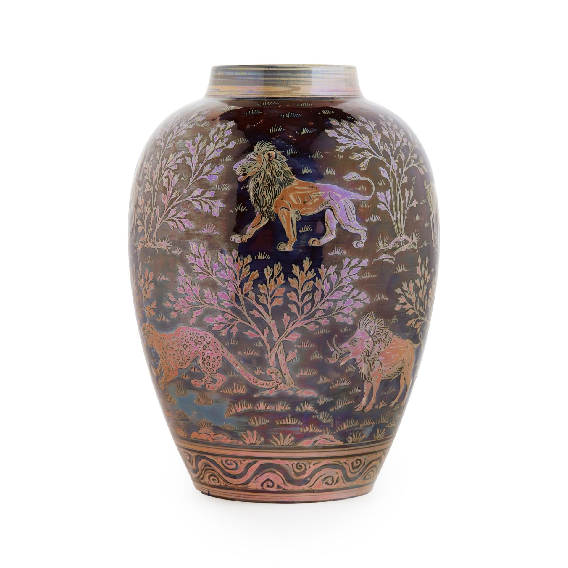 RICHARD JOYCE (1873-1931) FOR PILKINGTON'S TILE & POTTERY CO. LUSTRE VASE, DATED 1910