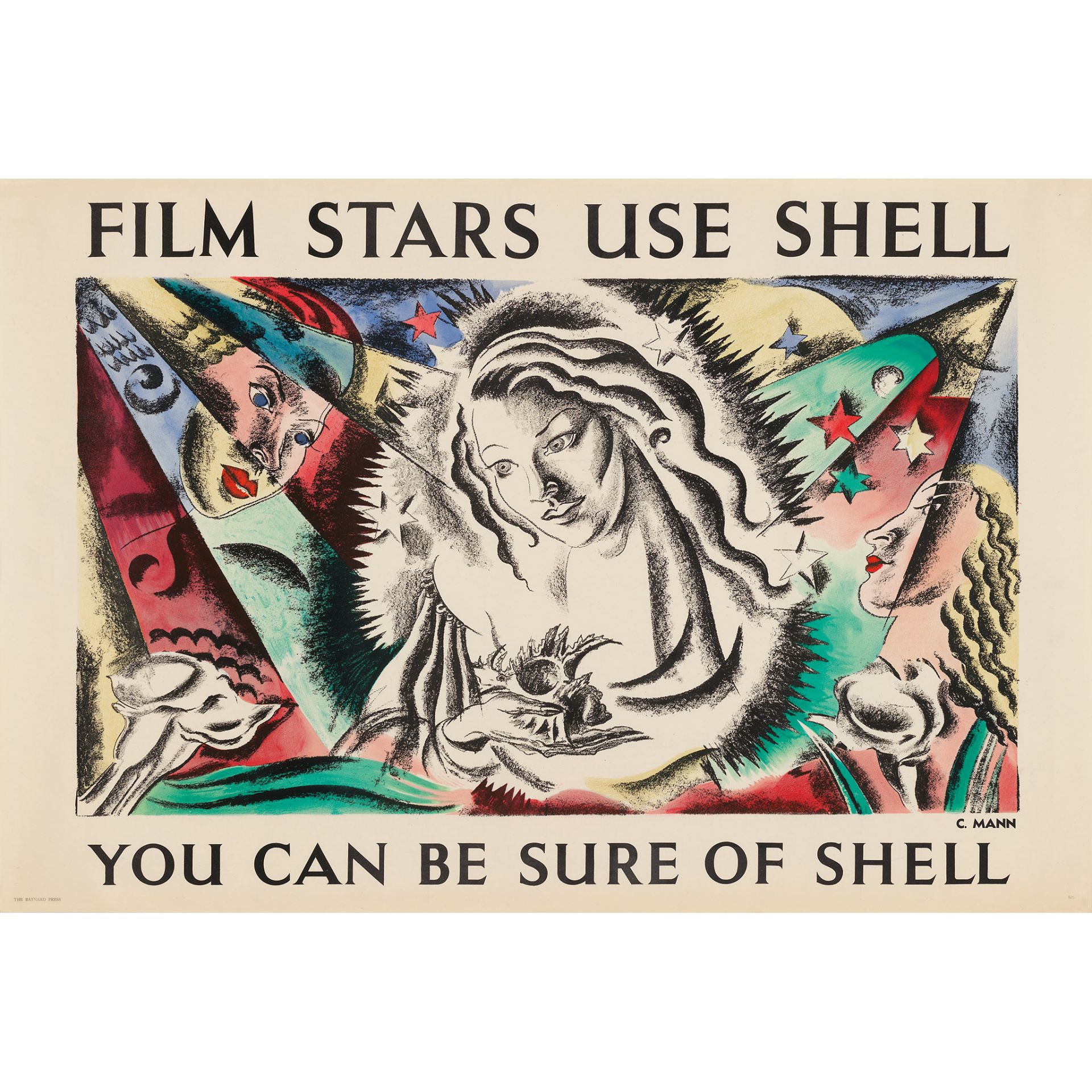 Cathleen Sabine Mann (1896–1959) Film Stars use Shell