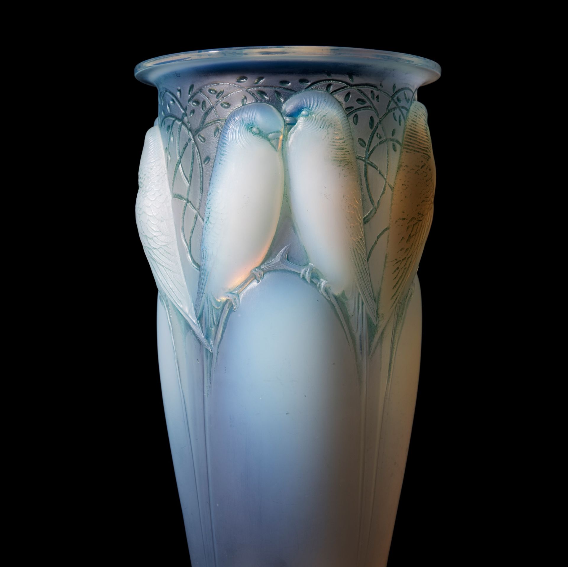 ‡ RENÉ LALIQUE (FRENCH 1860-1945) CEYLAN VASE, NO. 905 - Bild 9 aus 10