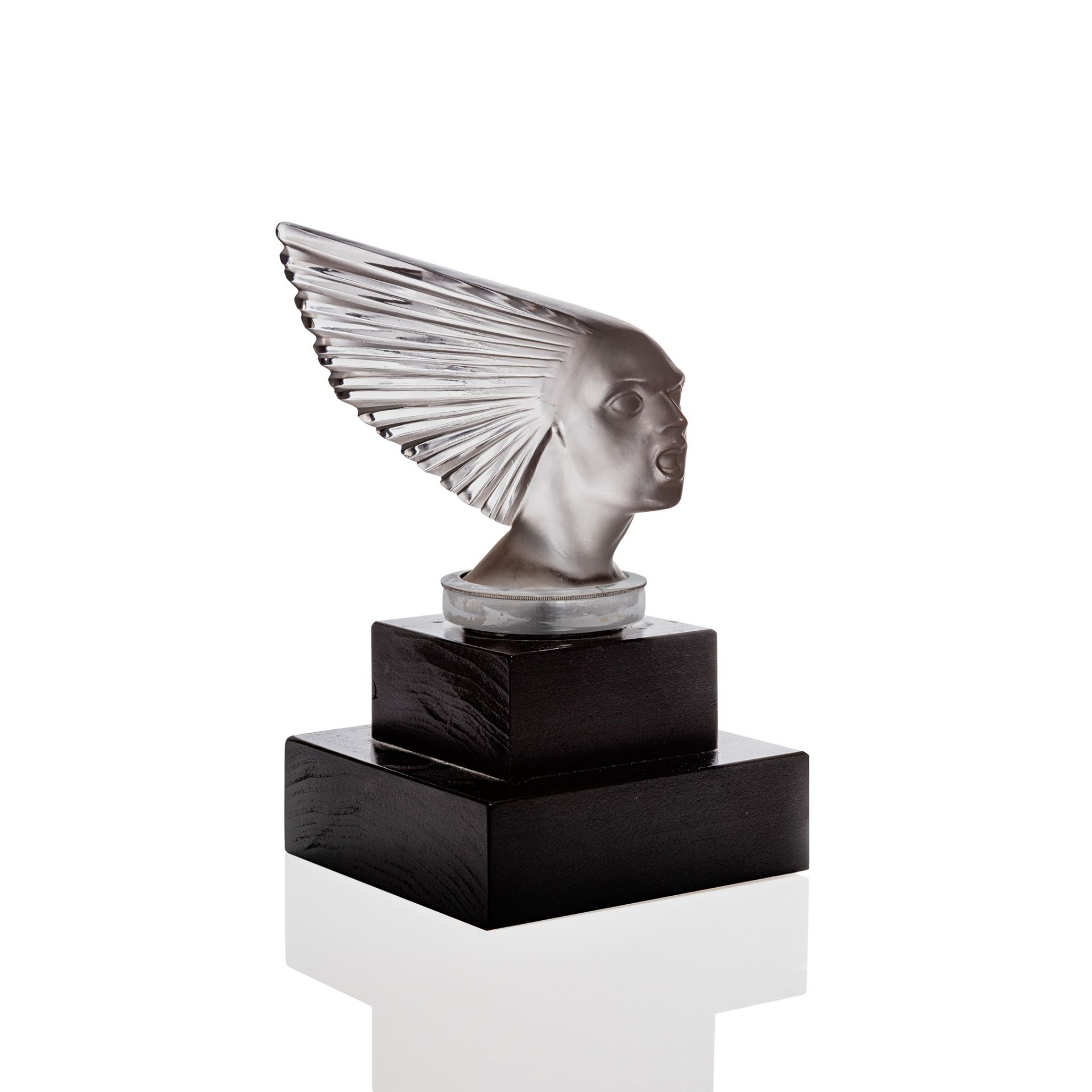 ‡ RENÉ LALIQUE (FRENCH 1860-1945) VICTOIRE CAR MASCOT, NO. 1147 - Image 3 of 4