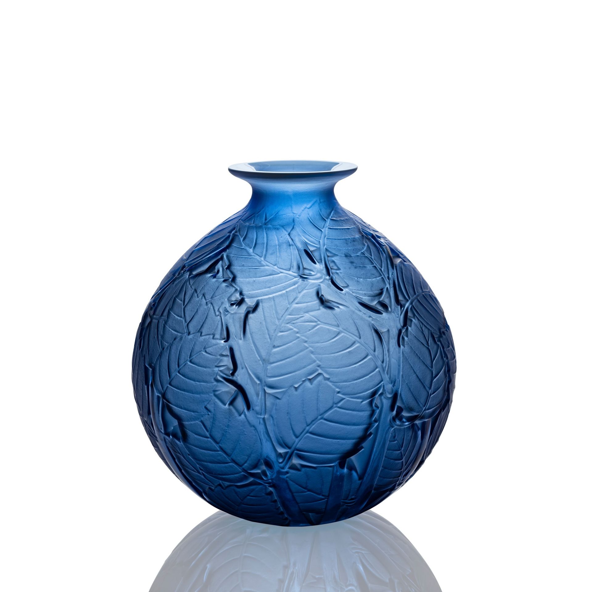 ‡ RENÉ LALIQUE (FRENCH 1860-1945) MILAN VASE, NO. 1029