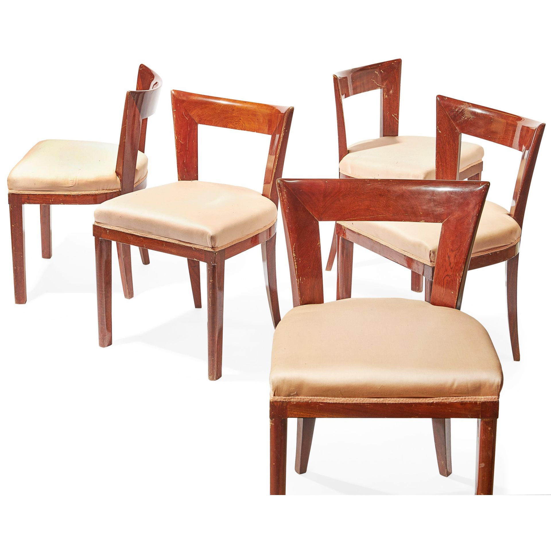 ITALIAN SET OF SIX CHAIRS, 1930S/1940S - Image 3 of 3