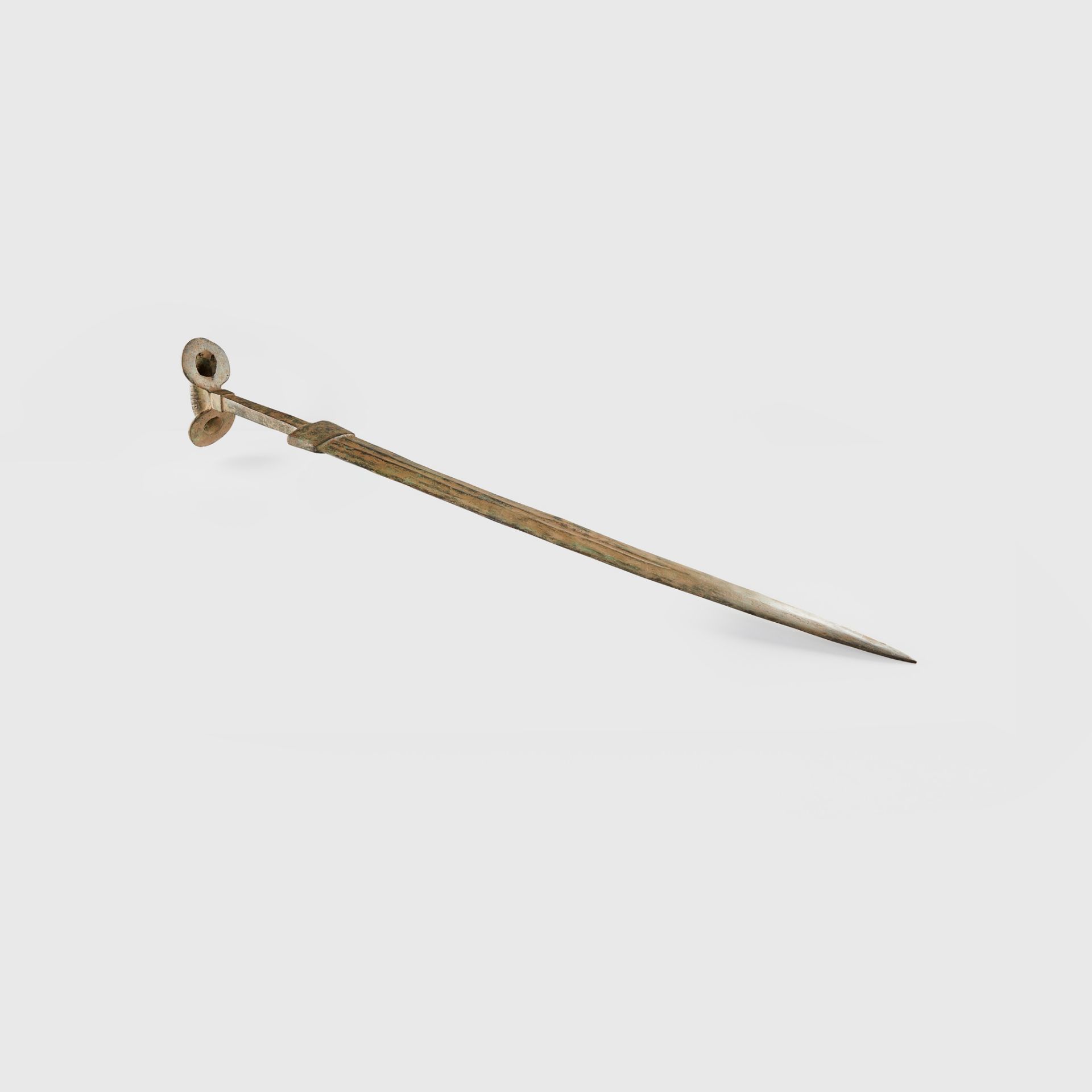 DUAL EAR POMMEL SWORD LURISTAN, 1200 - 800 B.C. - Image 3 of 5