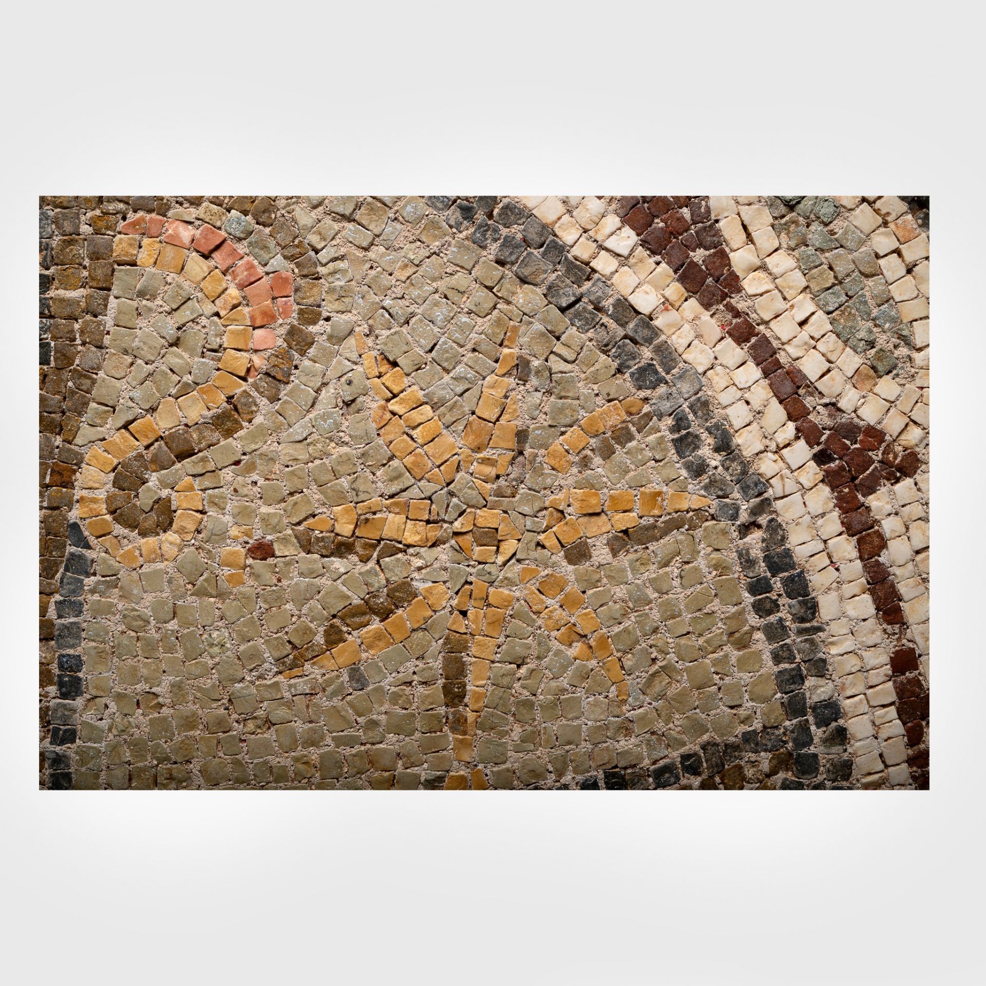 ROMAN CHI RHO MOSAIC EUROPE / NEAR EAST, LATE 4TH CENTURY A.D. - Image 4 of 6