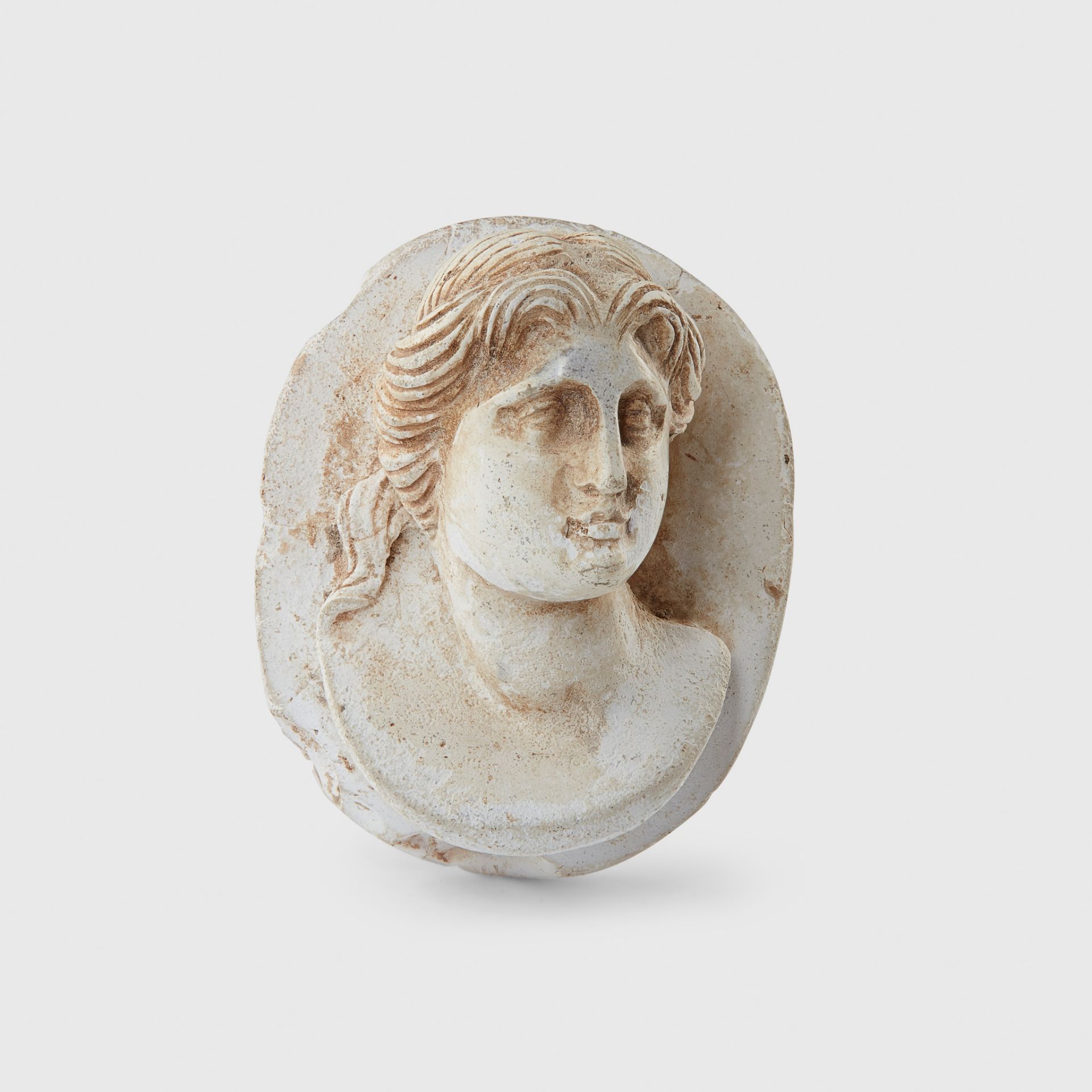 ROMAN CAMEO PORTRAIT BUST OF A FEMALE EUROPE OR NEAR EAST, 1ST - 2ND CENTURY A.D.