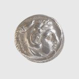 ALEXANDER THE GREAT SILVER TETRADRACHM GREECE, AMPHIPOLIS MINT, 325 - 323 B.C.