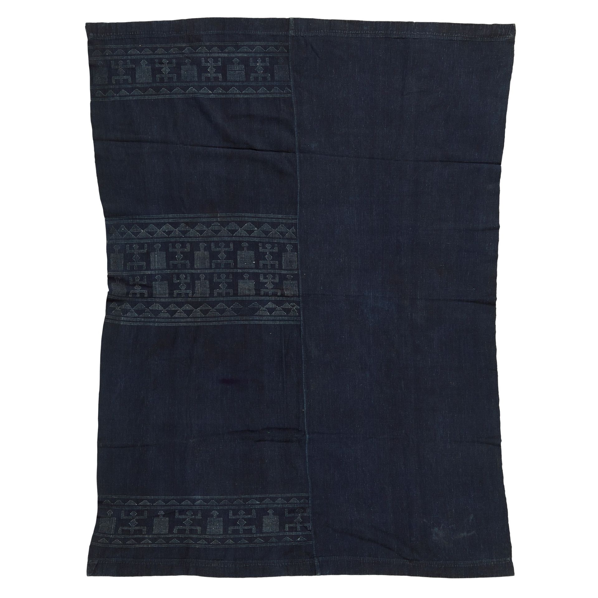 YORUBA WOMAN'S WRAPPER CLOTH, ELEJO NIGERIA