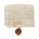 LETTER PATENT OF JAMES I CONFIRMING GRANTS TO WILLIAM SANDEL AND THOMAS SPENCER