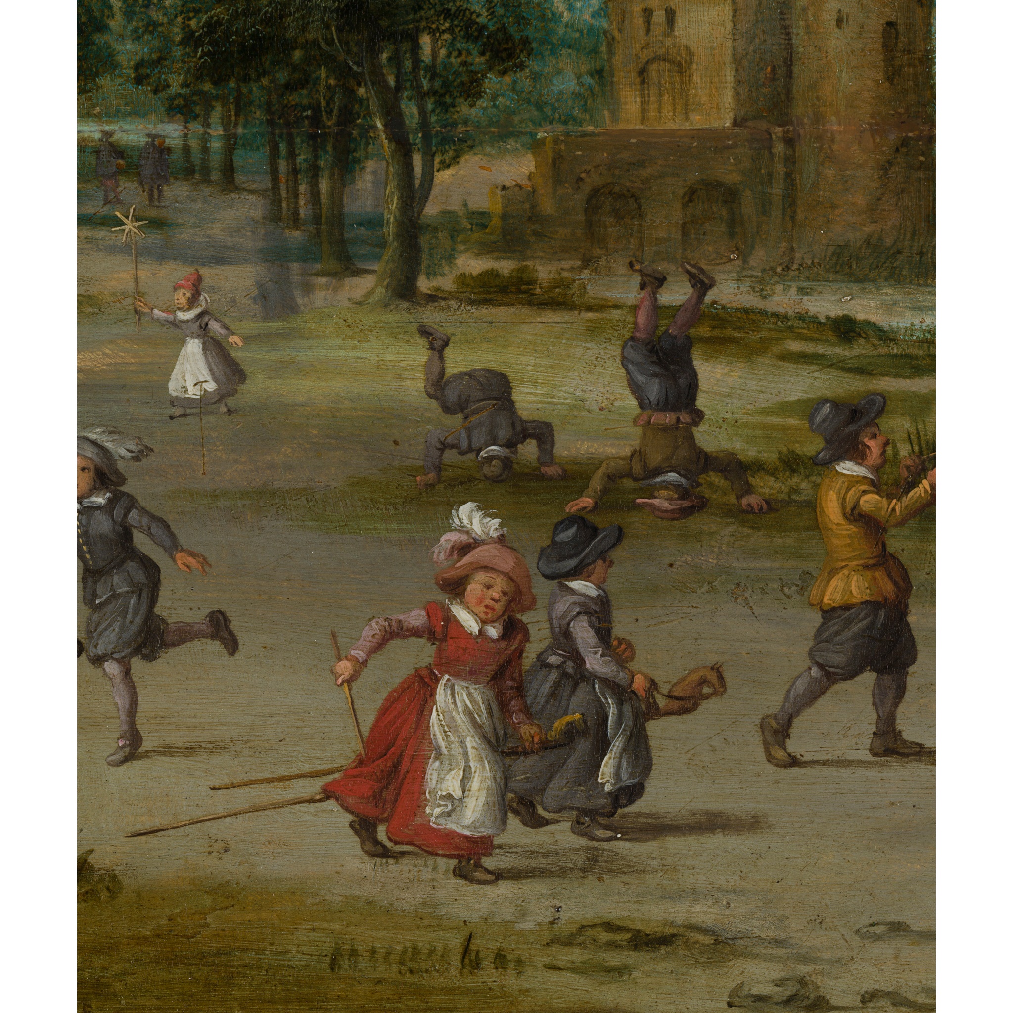 CORNELIS DROOCHSLOOT (DUTCH b.1640-d.1673) CHILDREN'S PASTIMES - Image 11 of 11