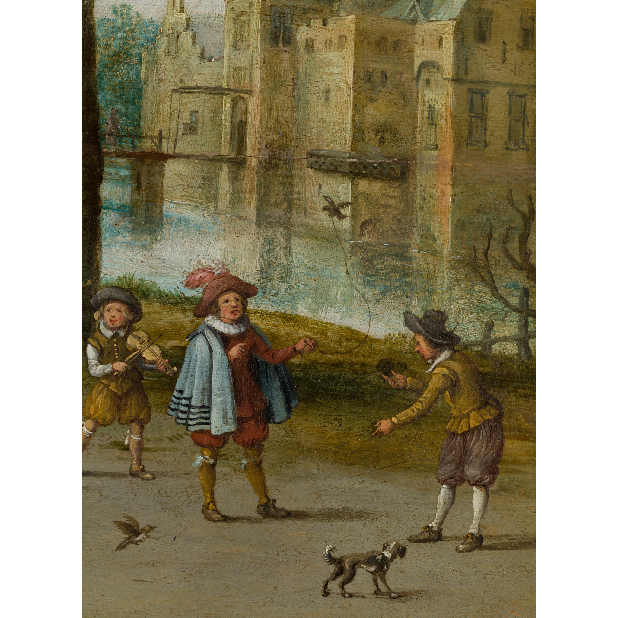 CORNELIS DROOCHSLOOT (DUTCH b.1640-d.1673) CHILDREN'S PASTIMES - Image 5 of 11