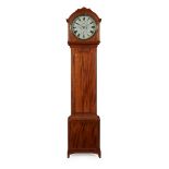 SCOTTISH REGENCY MAHOGANY LONGCASE CLOCK, BY C MERRYLIES EDINBURGH? EARLY 19TH CENTURY