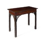 EARLY GEORGE III 'CHINESE CHIPPENDALE' SIDE TABLE 18TH CENTURY