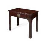 EARLY GEORGE III MAHOGANY ARCHITECT'S TABLE MID 18TH CENTURY