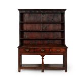 GEORGE III OAK DRESSER LATE 18TH CENTURY