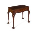 LATE GEORGE II/ EARLY GEORGE III MAHOGANY SIDE TABLE MID 18TH CENTURY