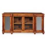 VICTORIAN WALNUT CREDENZA MID 19TH CENTURY