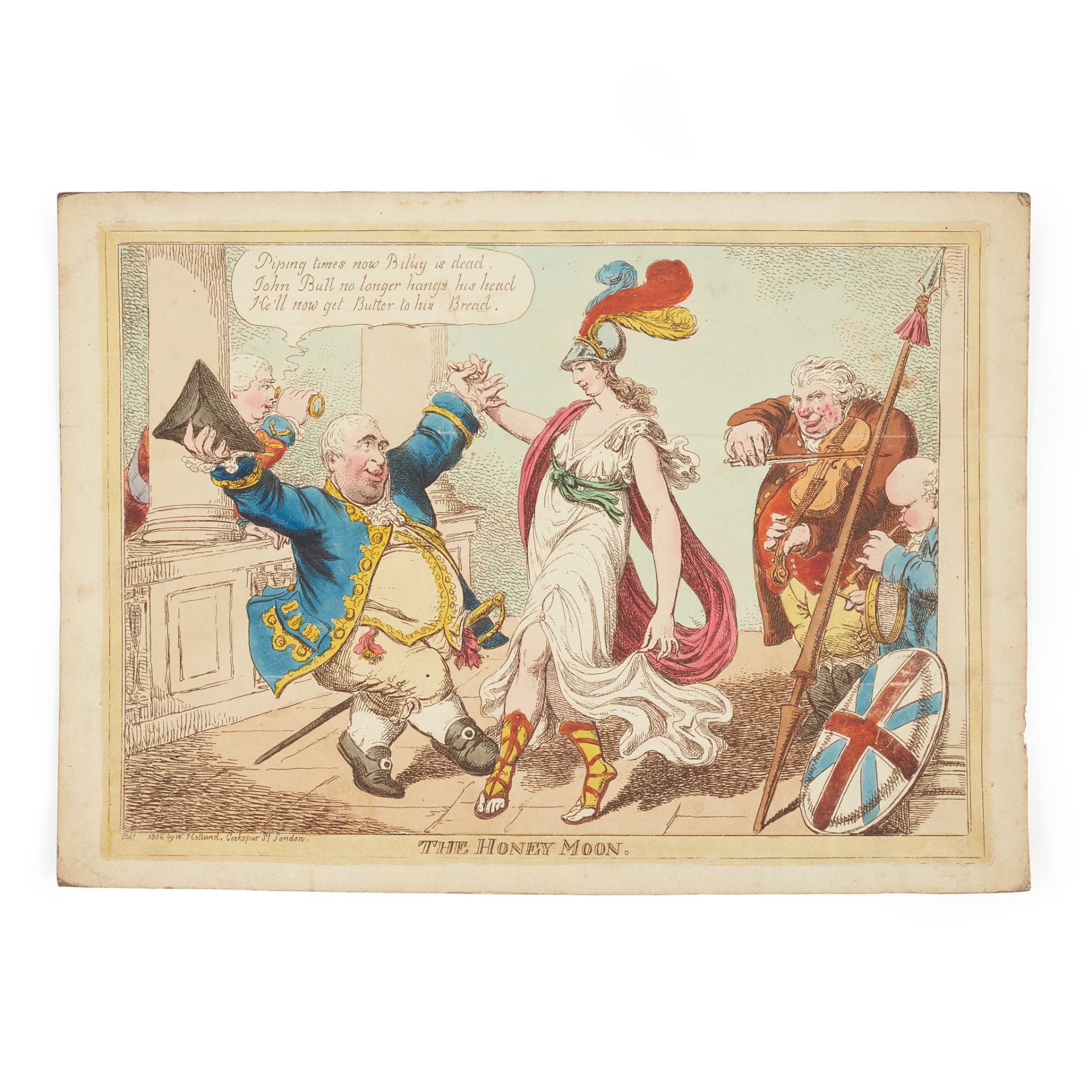 COLLECTION OF SATIRICAL ENGRAVINGS, JAMES GILLRAY AND OTHERS EARLY 19TH CENTURY - Image 10 of 14