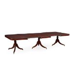 REGENCY MAHOGANY DINING TABLE EARLY 19TH CENTURY