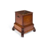 GEORGE III MAHOGANY WINE COOLER 18TH CENTURY