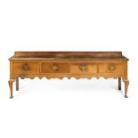 EARLY VICTORIAN FRUITWOOD DRESSER BASE MID 19TH CENTURY