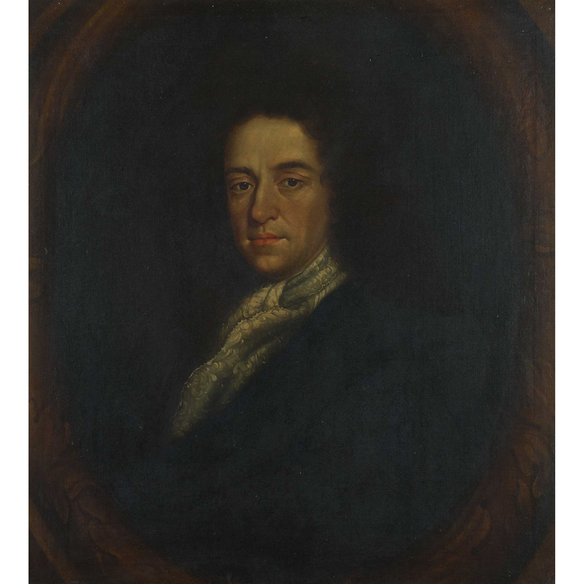 18TH CENTURY SCOTTISH SCHOOL HALF LENGTH PORTRAIT OF SIR ROBERT ANSTRUTHER, 1st BARONET