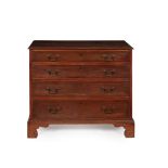 GEORGE III MAHOGANY CHEST OF DRAWERS 18TH CENTURY