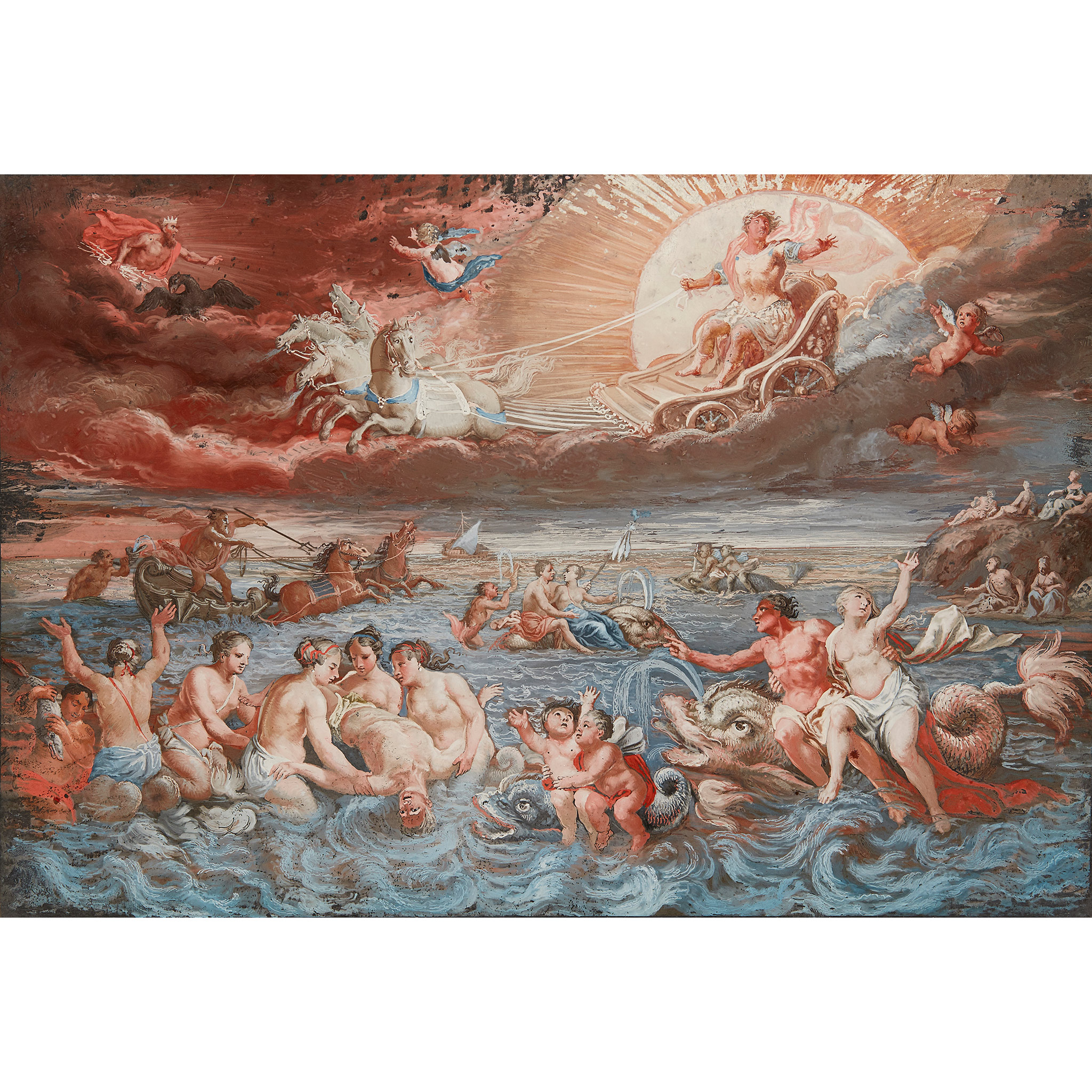 17TH/18TH CENTURY GERMAN SCHOOL THE ANCIENT GODS - AURORA