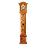 GERMAN MARQUETRY LONGCASE CLOCK 18TH CENTURY