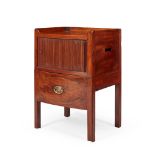 GEORGE III MAHOGANY NIGHT COMMODE LATE 18TH CENTURY