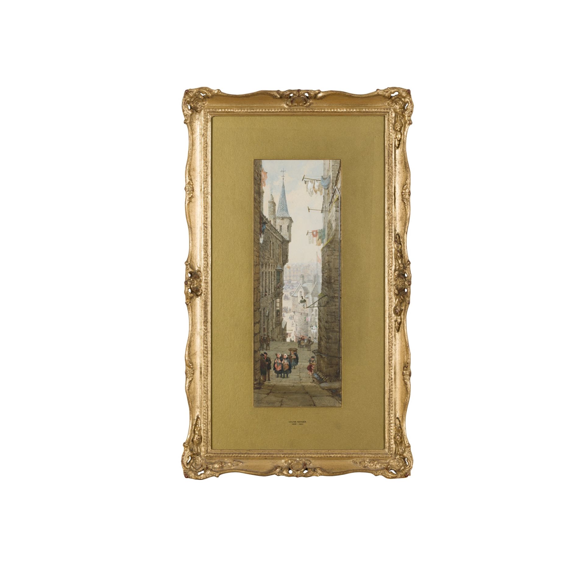 LOUISE RAYNER (BRITISH 1829-1924) FIGURES IN AN EDINBURGH CLOSE - Bild 3 aus 6
