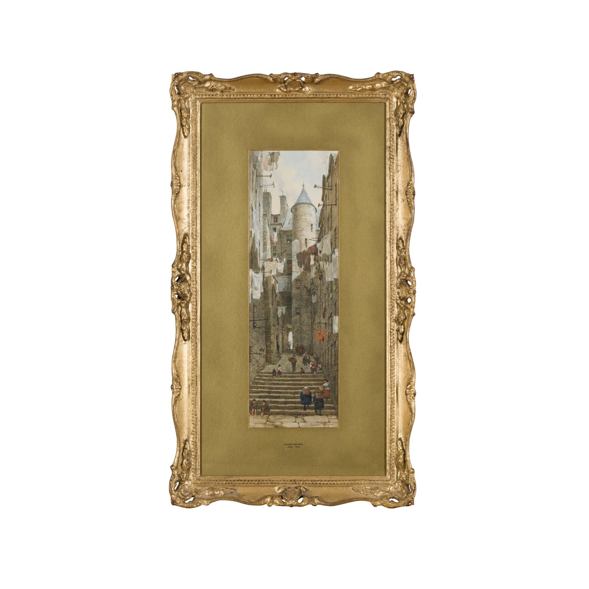 LOUISE RAYNER (BRITISH 1829-1924) FIGURES IN AN EDINBURGH CLOSE - Bild 4 aus 6