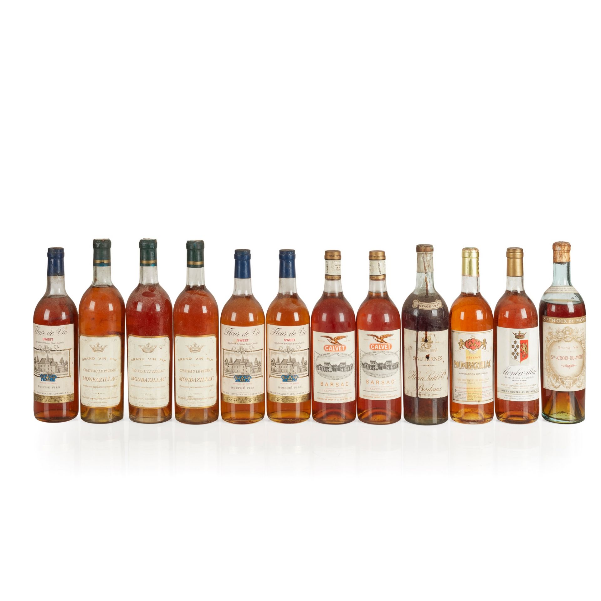 MIXED GROUP OF DESSERT WINES