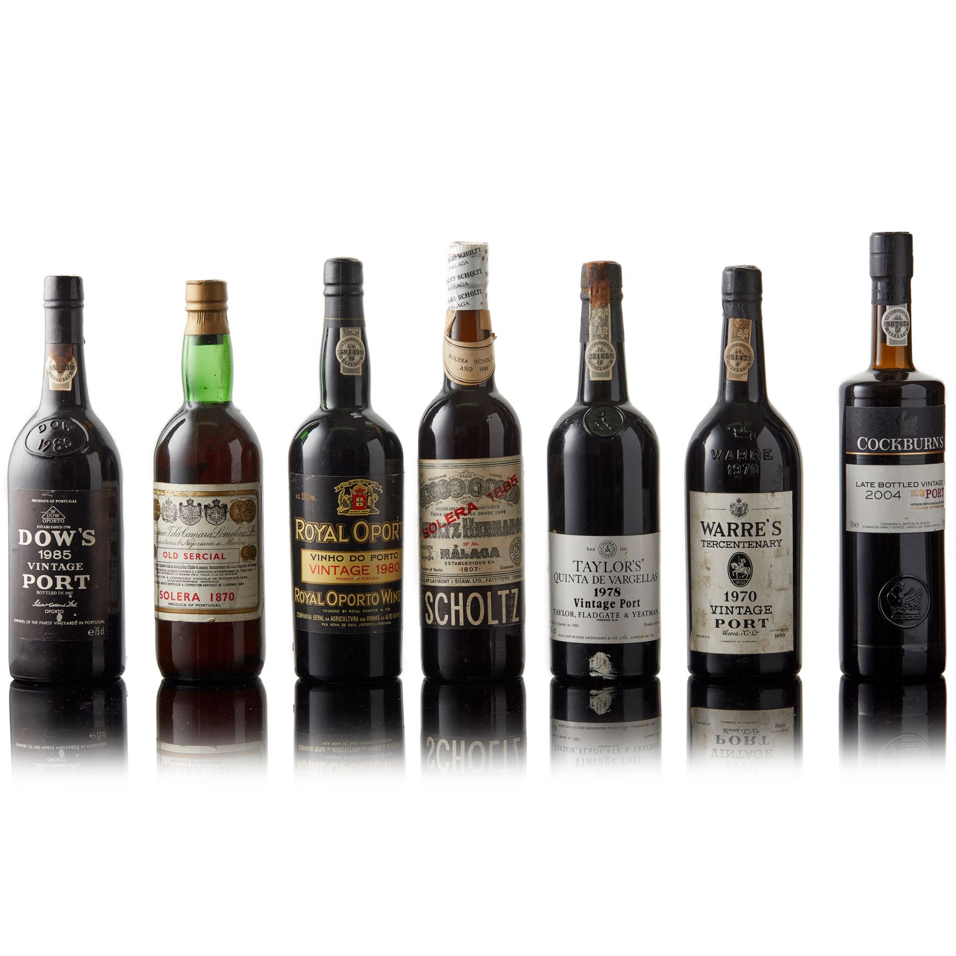 MIXED GROUP OF PORT