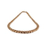 A French curb link necklace