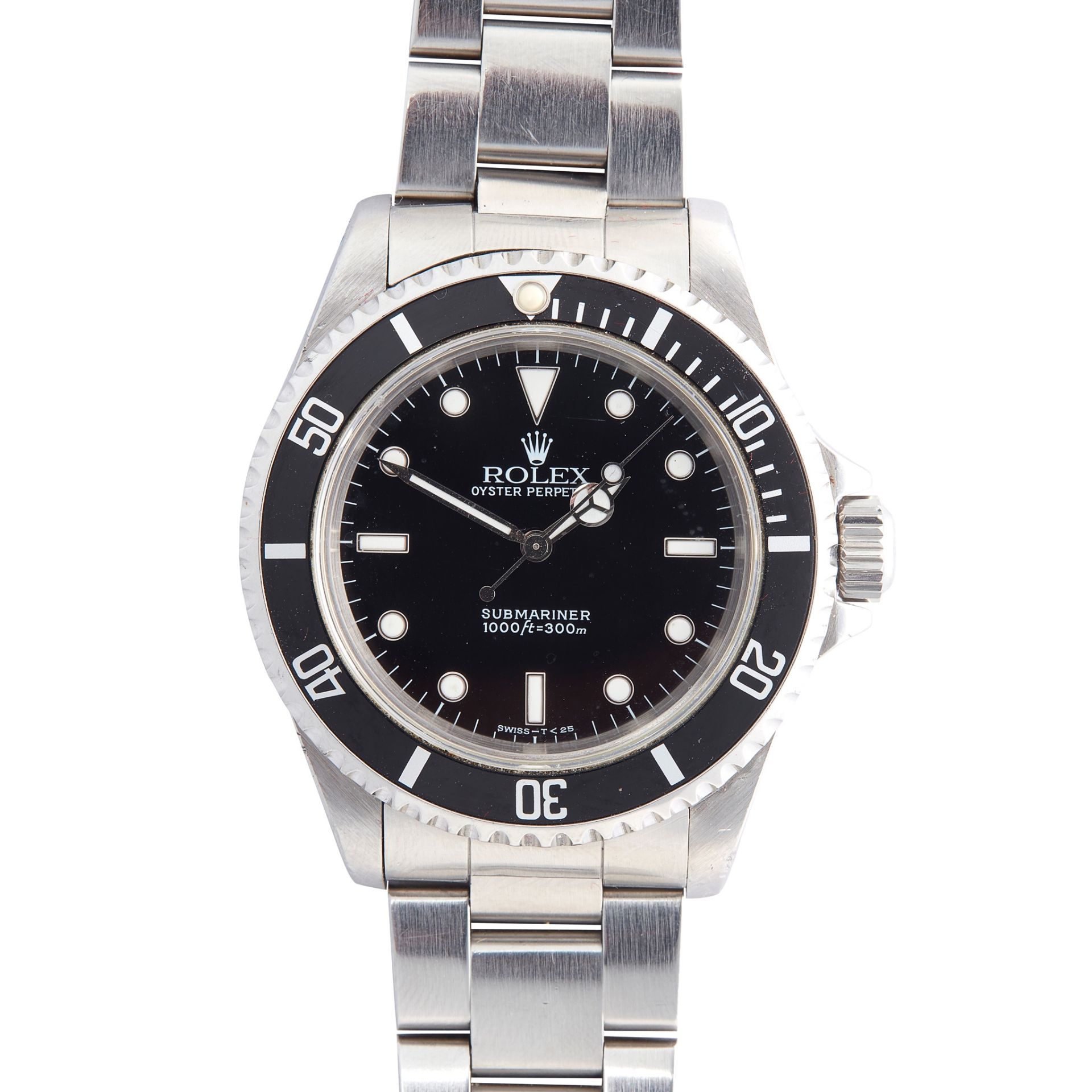 Rolex: A gentleman's stainless steel watch