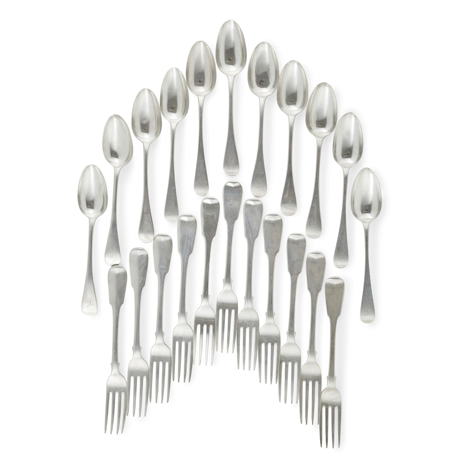 Dundee - A collection of Scottish provincial flatware
