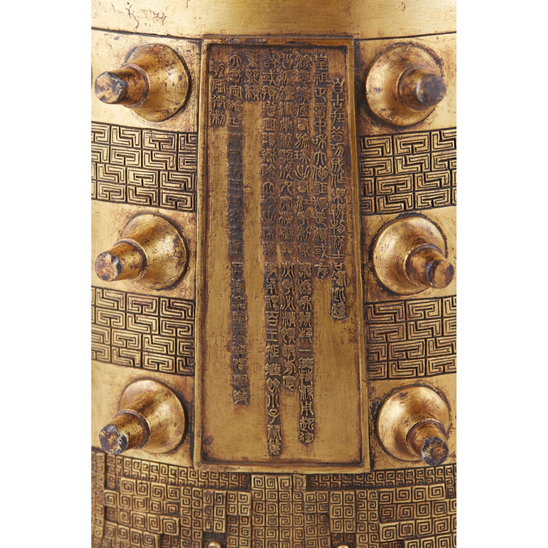 GILT-BRONZE BELL - Image 3 of 4