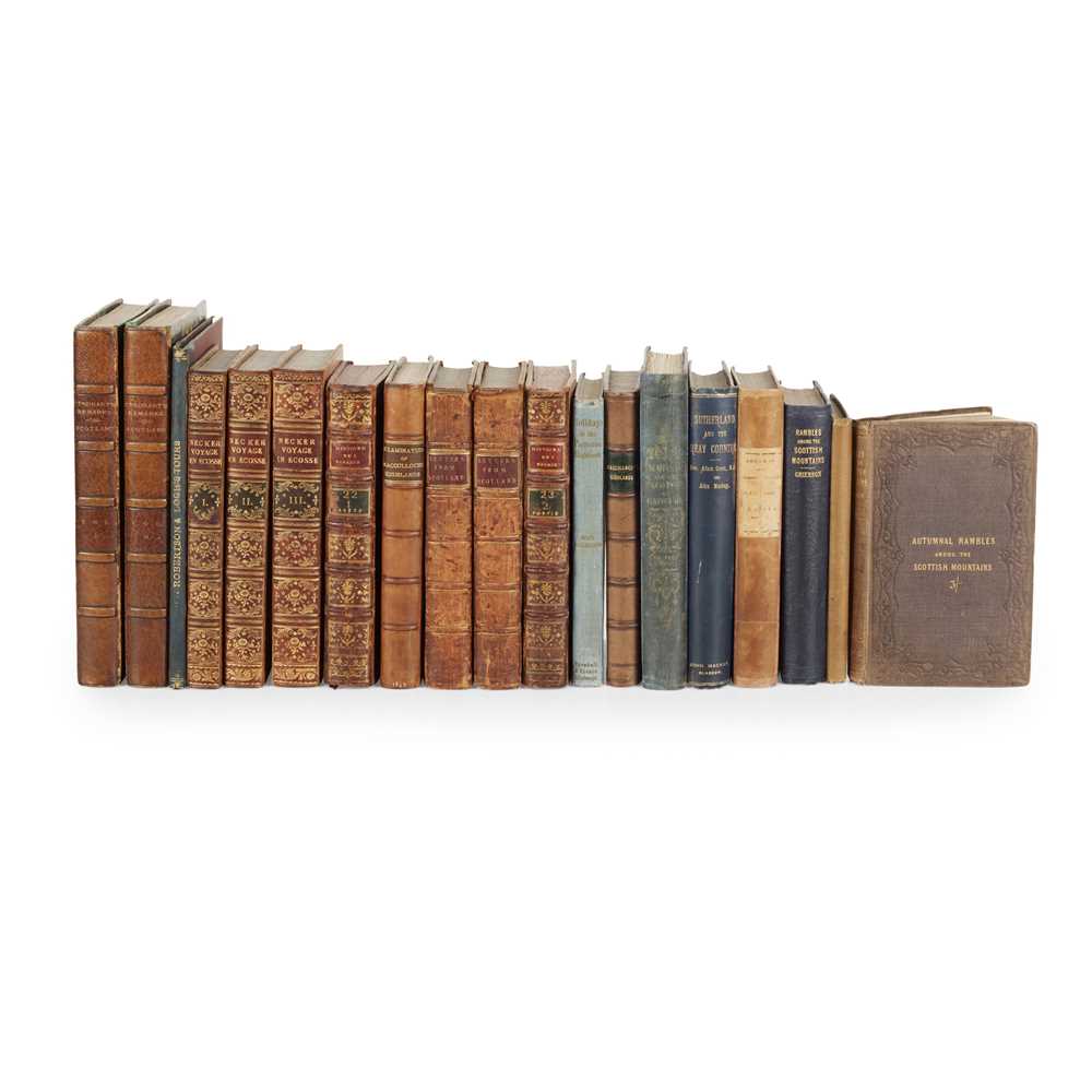 Scottish Travel and Topography, 18 volumes, including Stoddart, John Remarks on Local Scenery &