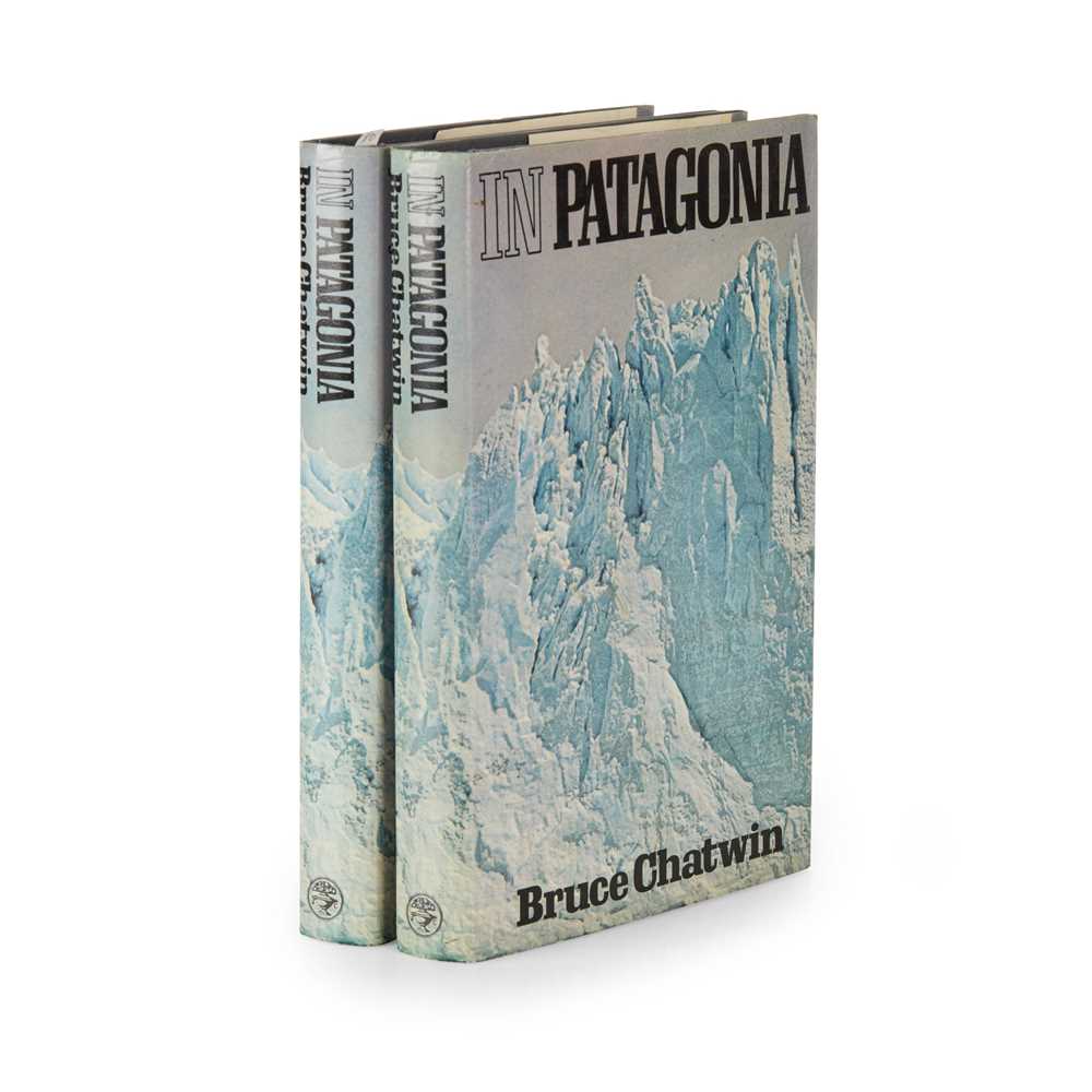 Chatwin, Bruce In Patagonia J. Cape, 1977, 2 copies, first editions, dustwrappers not price