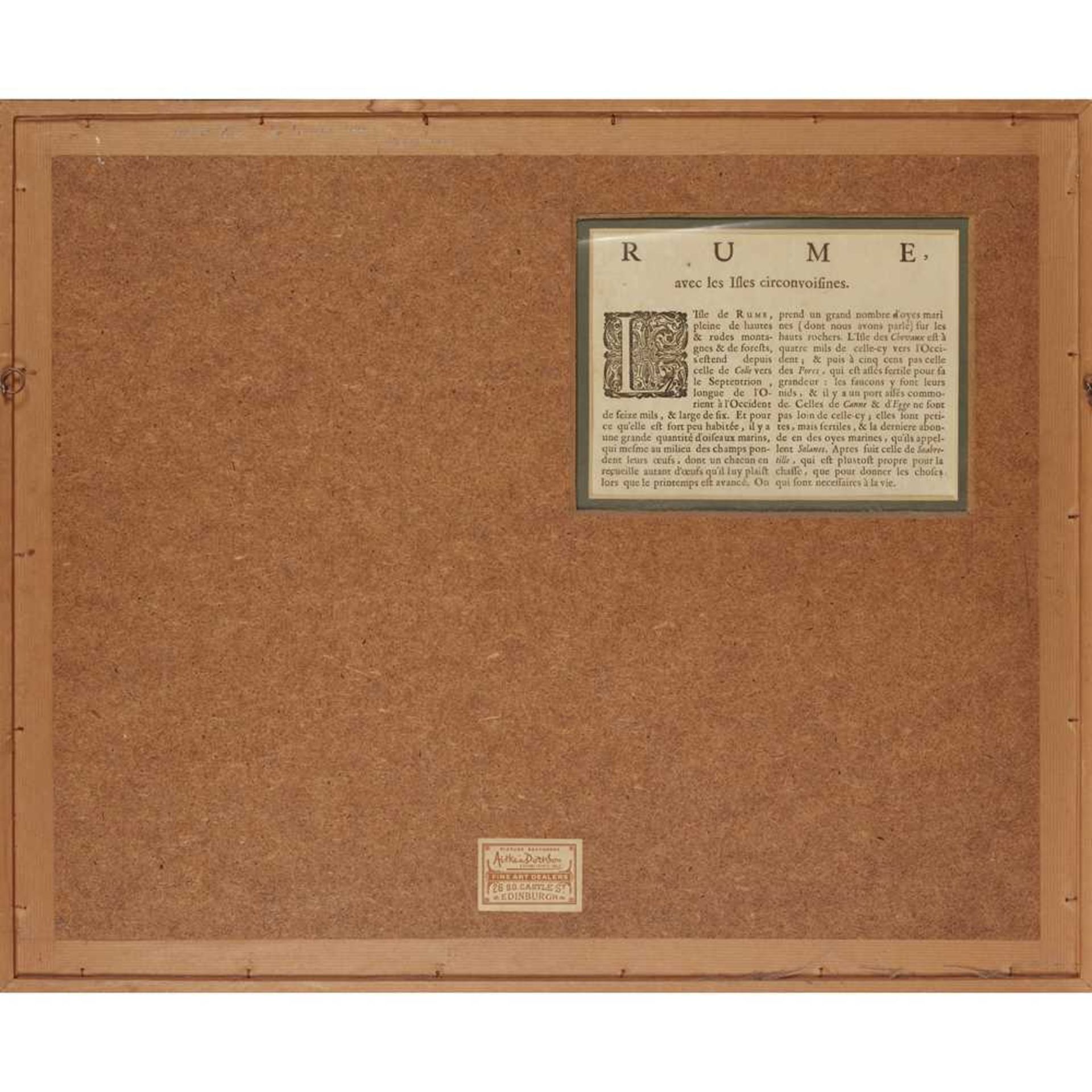 6 framed maps and 1 volume comprising Blaeu, Joan The Westerne Iles of Scotland. [Amsterdam, c. - Bild 11 aus 18