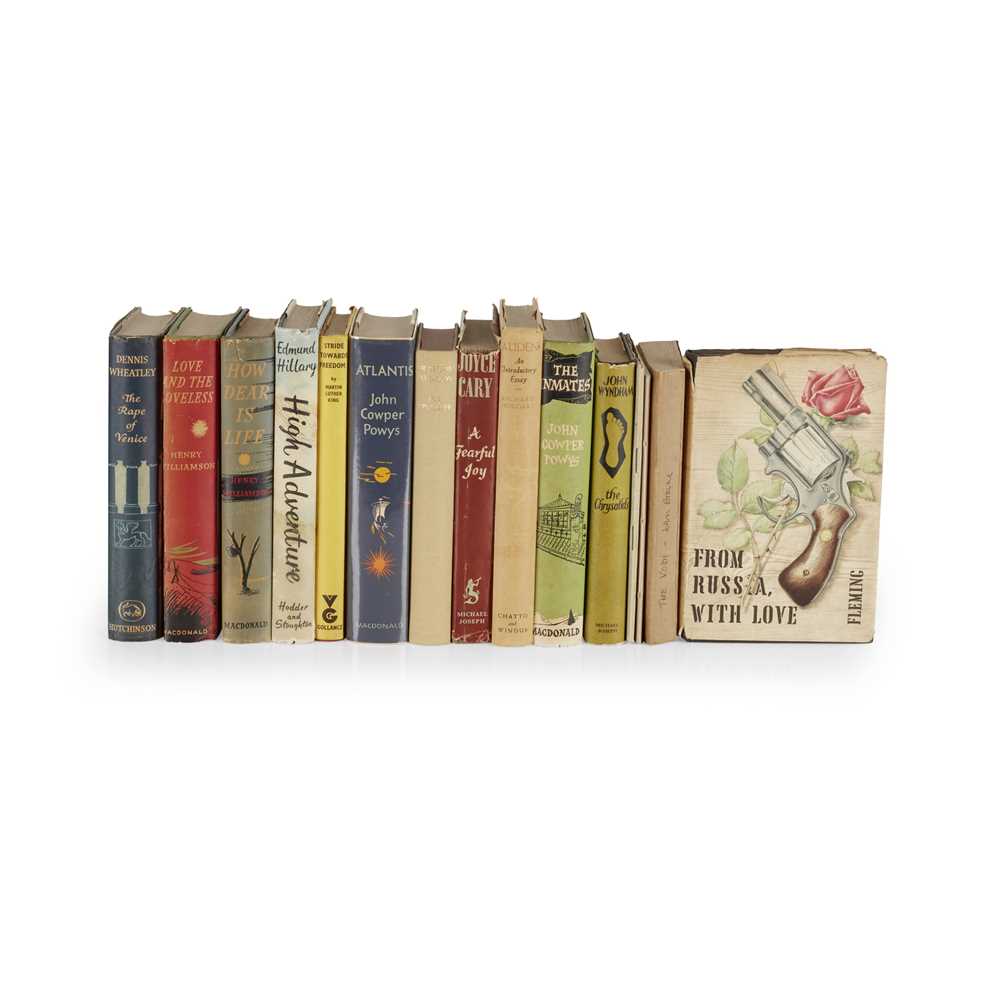 1950s Literature 14 volumes, comprising Wyndham, John. The Chrysalids. 1955, first edition,