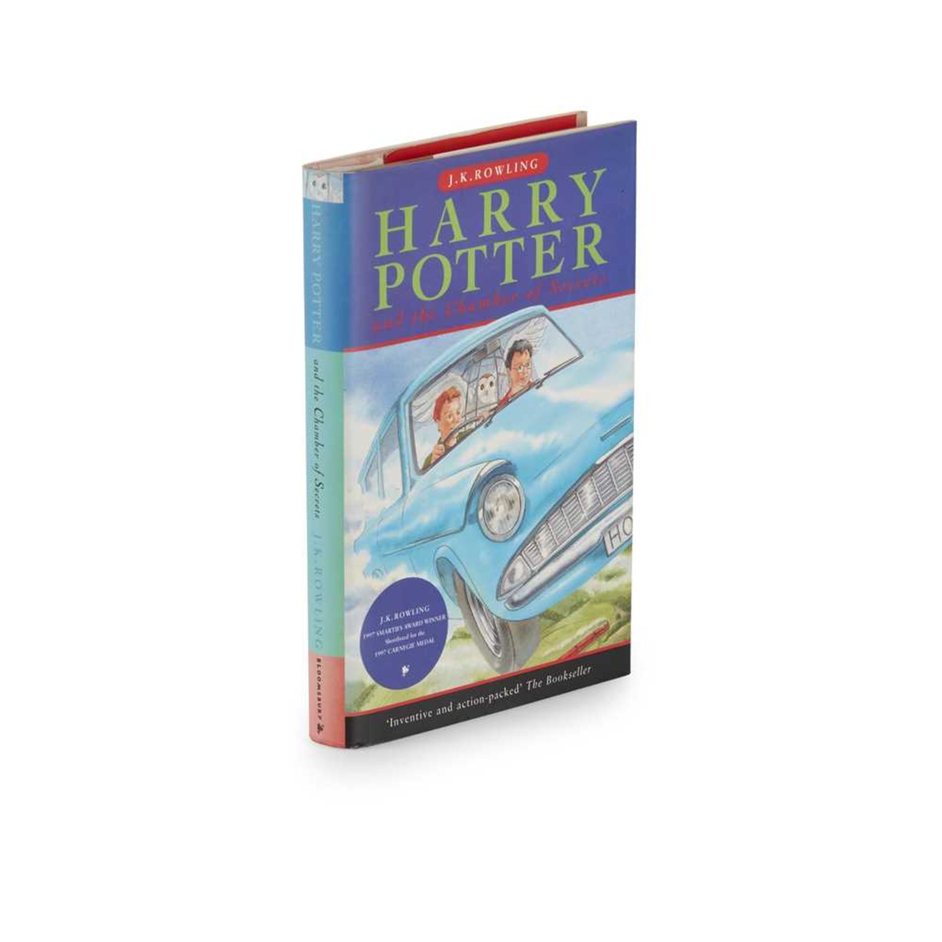 Rowling, J.K. Harry Potter and the Chamber of Secrets London: Bloomsbury, 1998. First edition, first