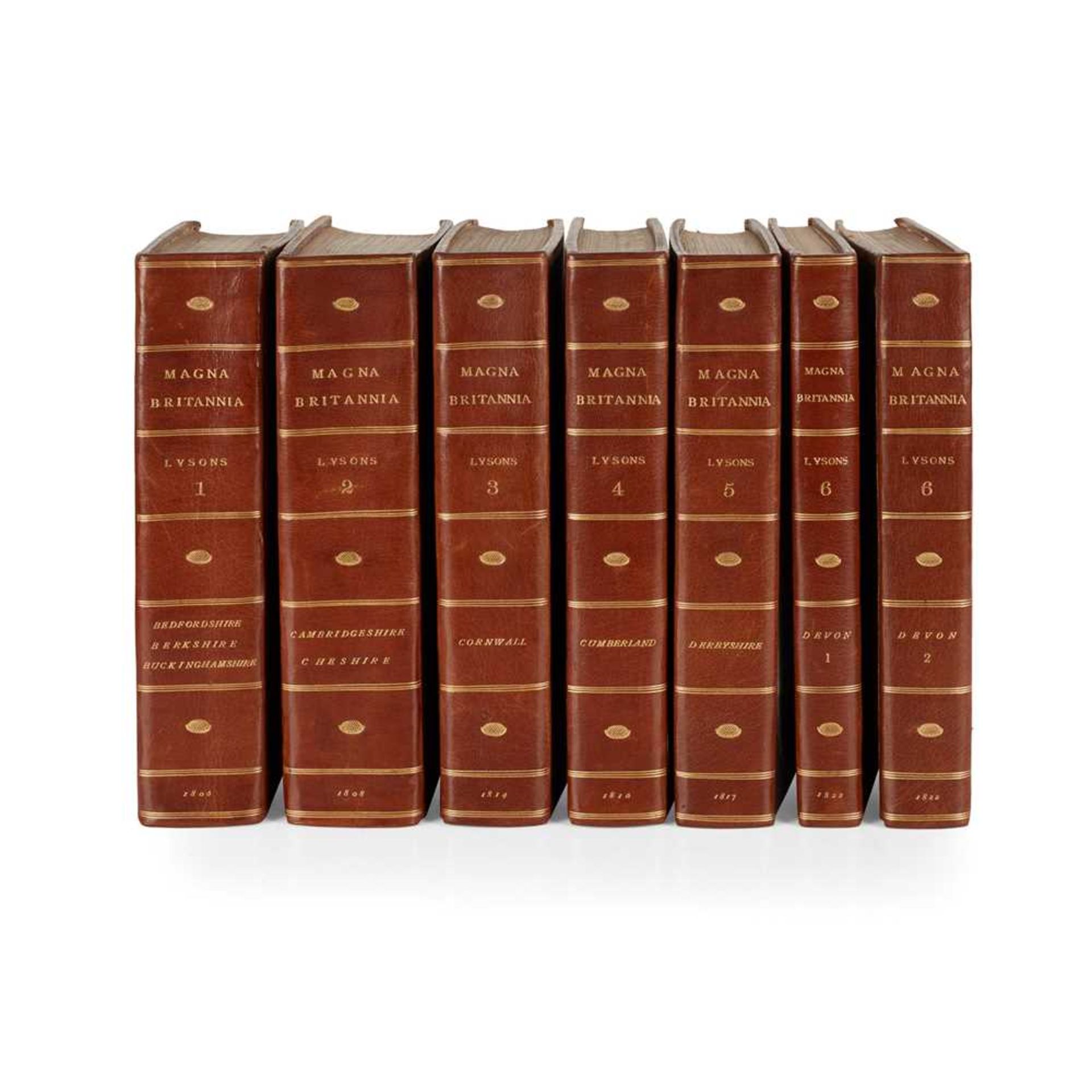 Lysons, Daniel & Samuel Lysons Magna Britannia Being a concise topographical account of the