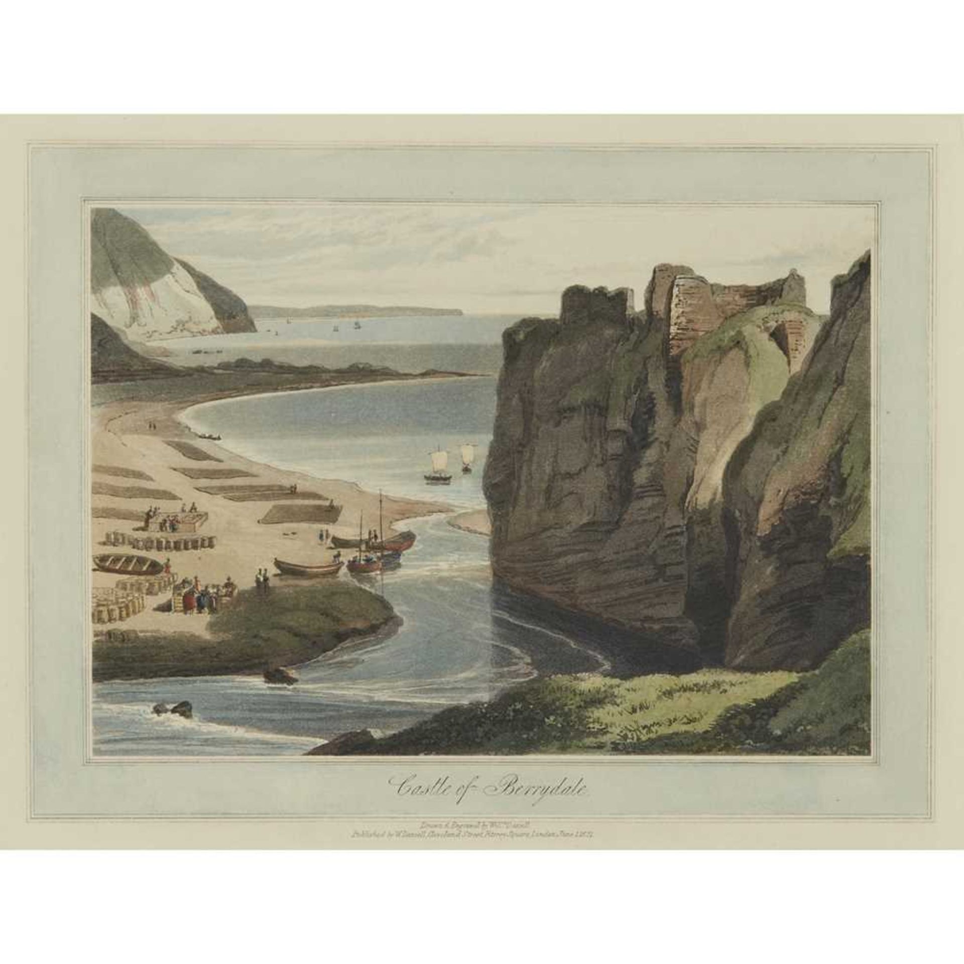 Scottish Prints 14 framed images Rattar, J.D. The Knab, Lerwick, silver gelatin print, 26 x 20cm; - Image 7 of 42