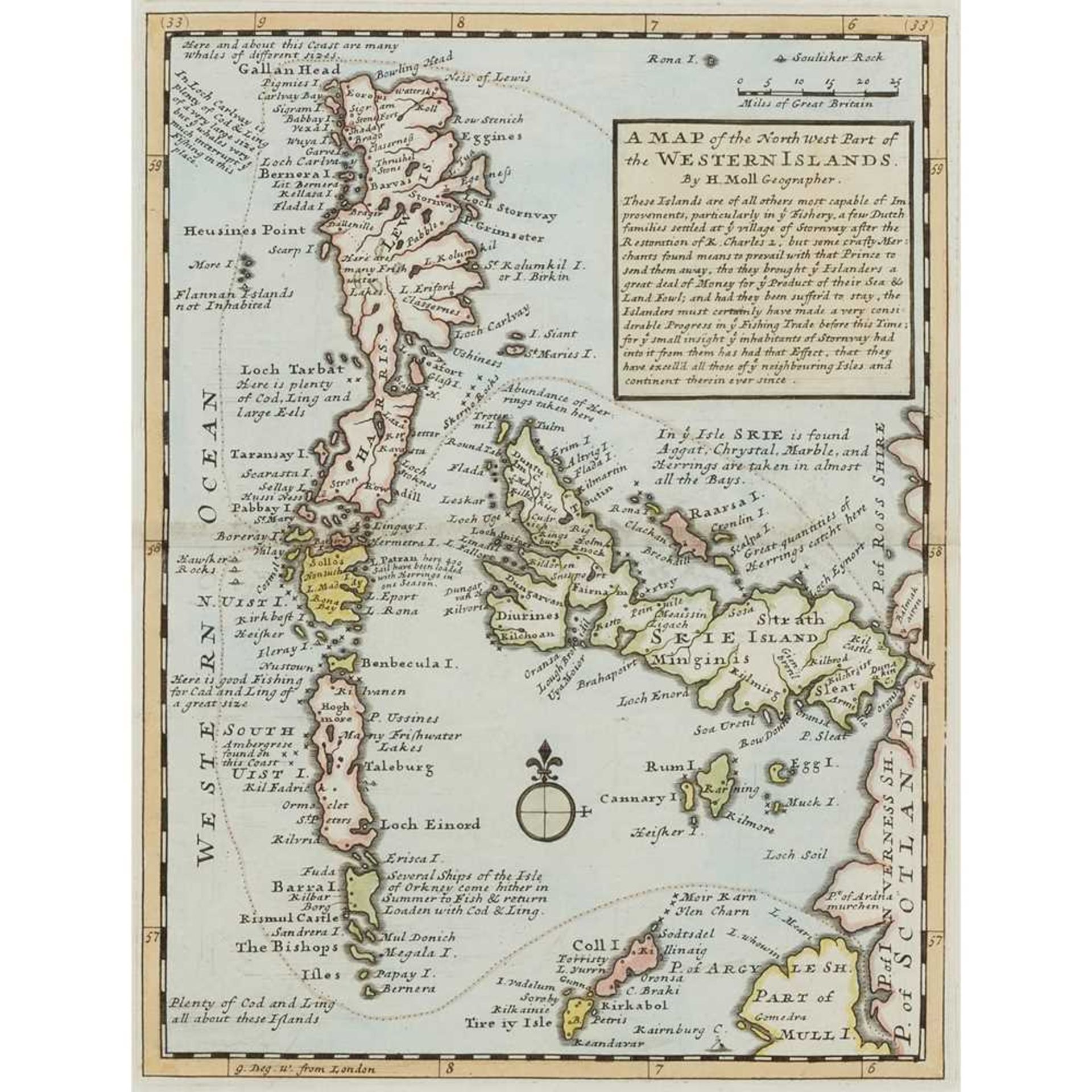 6 framed maps and 1 volume comprising Blaeu, Joan The Westerne Iles of Scotland. [Amsterdam, c. - Bild 12 aus 18